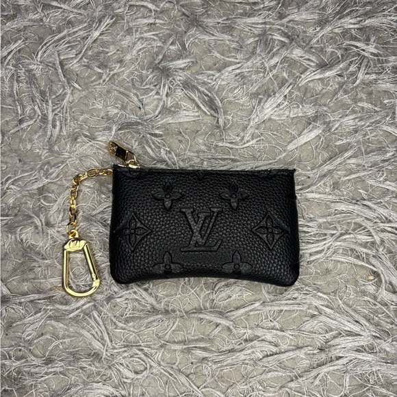 Louis Vuitton LV Black Monogram Coin Holder - Picture 1 of 4